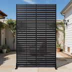 outdoor privacy screen 72" hdpe fence 6 panels, main product view