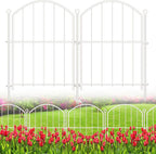 decorative garden fence, 17in (h) x 10ft(l) no, main product view