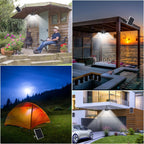 auzev solar shed light indoor outdoor upgrade 176, package contents