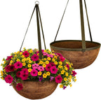 15 inch handmade coco fiber hanging basket 2, main product view