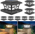 volisun solar post cap lights outdoor, solar powered, main product view