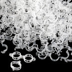 300 Pcs Plant Clips for Climbing Plants, Tomato Clips for Support, Plastic Garden Clips for Plants Grape Vine Vegetables Make Plant Grow Upright