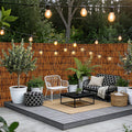 bamboo reed fence roll,decorative reed fencing 4ft high, main product view