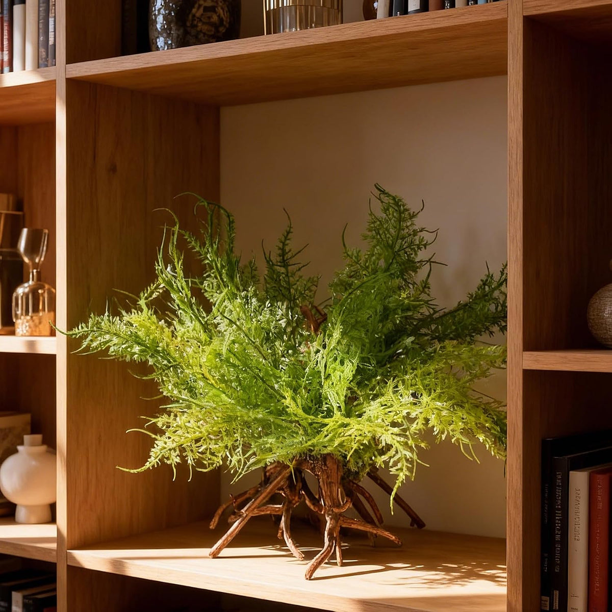 abzo fake plant artificial greenery potted plants, fake, package contents