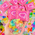 FEXIA 100PCS Mini Resin Animal Mystery Blind Bags for Fairy Garden Luminous | Individually Wrapped Blind Bags, Premium & Safe Resin Figurines, Mini Collectible Animals for Classroom Prizes & DIY Crafts