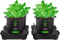 vivosun 4-pack flexfeed self-watering pots with grow bags, main product view