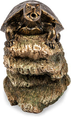 Aquascape Double Turtle On Log Spitter Fountain for Pond and Garden, 78372