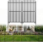 no dig decorative garden fence, 40in(h)×22ft(l), 10 panels, main product view
