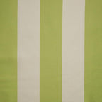 Exclusive Home Canopy Stripe Indoor/Outdoor Grommet Top Curtain Panel, 54"x96", Kiwi / Sand, Set of 2