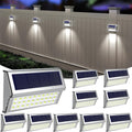 roshwey solar deck lights, suitable for fence step, main product view