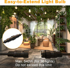 grow lights full spectrum indoor - led string, package contents
