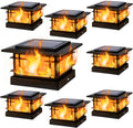 dynaming 4x4 solar post cap lights outdoor with, main product view