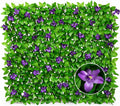 doeworks expandable faux ivy trellis fence, patio privacy, main product view