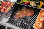 Rösle Smoker Box VIDERO, Stainless Steel, BBQ Smoker Box for Gas Grills, 40.8 x 6 x 3.7 cm, 18/10 Stainless Steel, Hinged Lid Design