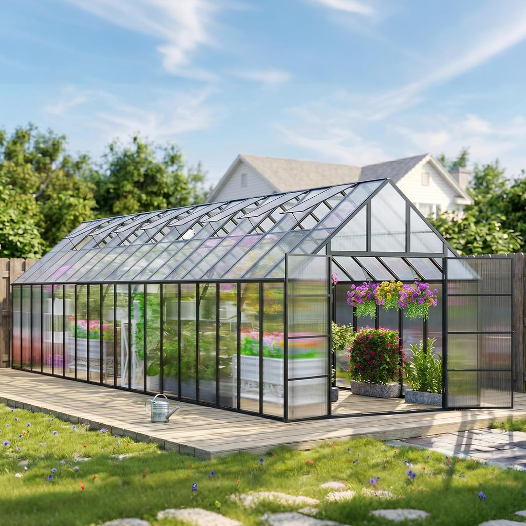 36x10x10 ft extra large greenhouse for outdoors, heavy, main product view