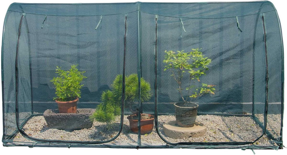 large tunnel 8.2'x4' plant netting cover 4ft tall, main product view