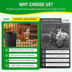 Vinyl Black Hardware Cloth 1/2 inch 48 x 100 ft 19 Ga Chicken Wire | Chicken Wire Mesh, Chicken Wire Fencing, Gopher Guard & Custom DIY Projects