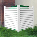 36" w x 45" h reinforced white vinyl, main product view