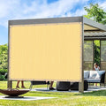 Artpuch Outdoor Pergola Shade Cover 21x24 FT Sun Shade Cloth with Grommets Sand 90% UV Protection Canopy Patio Privacy Screen (Customized Available)