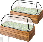 pop up garden rows plant cover,raised garden beds, main product view