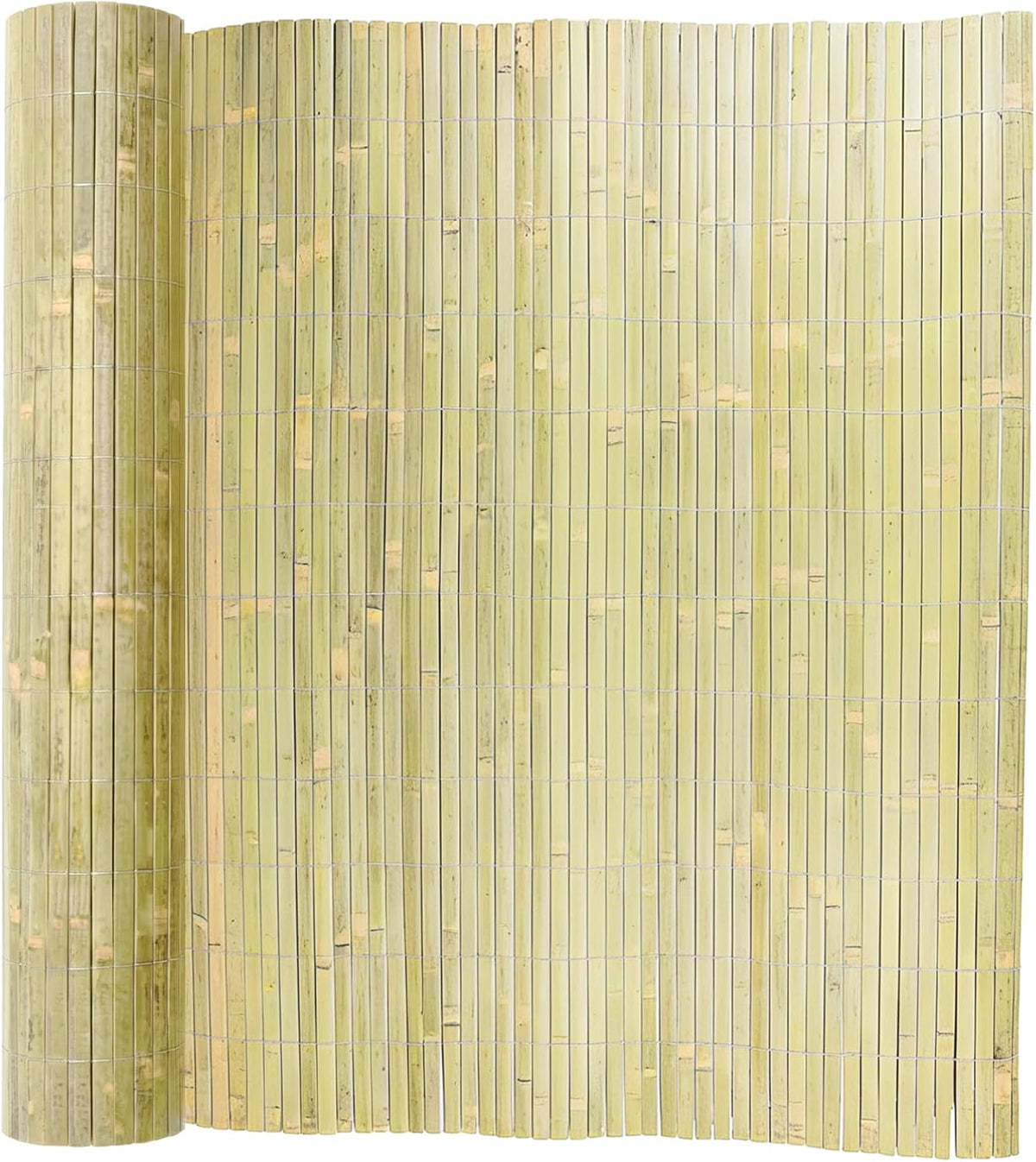 jollybower 3ft x 13ft natural bamboo slat fence, main product view