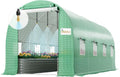 king bird premium 15x7x7 ft greenhouse for outdoors, main product view