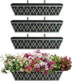 24 inch window boxes planters railing planter box, main product view