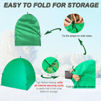 59″*59″*60″ large winter plant warm covers with air, view 9
