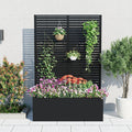 garveelife metal planter box with trellis 71"x47"x16", with, main product view