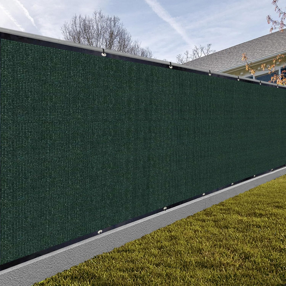 sunny guard privacy screen fence 4/5/6/8 ft heavy, main product view