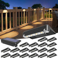 volisun solar deck lights 20 pack, warm white, main product view
