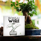 Leaves & Soul Bonsai Wire Kit with Cutter, Bonsai Training Wire Set 160ft | Plant Training Wire Set with Aluminum Wire, Cutter & Canvas Bag for Shaping Bonsai & Small Trees for Beginners & Pros.