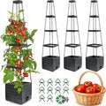 mymulike raised garden bed 4 packs, planter boxes, main product view