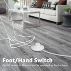 sunvie 2 pack uplighting indoor floor can light showing dimensions