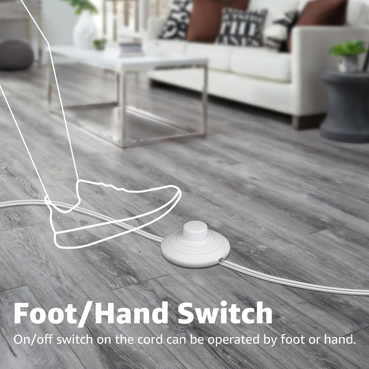 sunvie 2 pack uplighting indoor floor can light showing dimensions