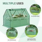aoodor raised garden bed kit, 4x2x1 ft galvanized on a desk or shelf