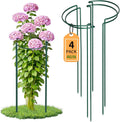 tcbwfy 4 pcs plant supports 16" dx46 h, main product view