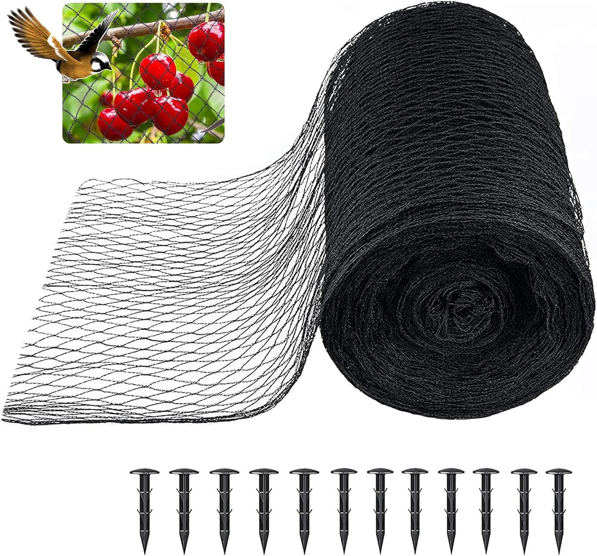 bird netting 3/8 inch mesh, 40 x 40, main product view