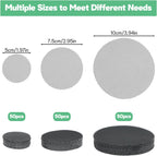 150 Mesh for Plant Plant Hole Mesh Pads Drainage Screen Plastic Round Flower Hole MeshScreen Cover Pad 2 3 4 Inch Assorted SizesMesh Preventing Soil Leakage