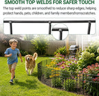 mixc 30 pack animal barrier fence, 42.5ft x showing dimensions