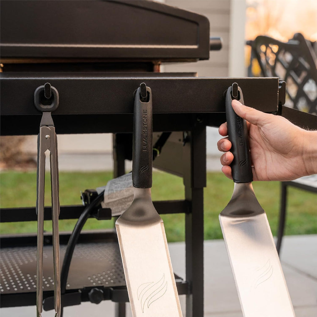 Blackstone 2287 Original 28” Omnivore Griddle with X-Braced Hood, Powder Coated Steel, Black