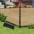 sand 4ft x 50ft outdoor privacy screen fence, main product view