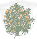 agfabric bird netting 120" hx120 w garden netting, main product view