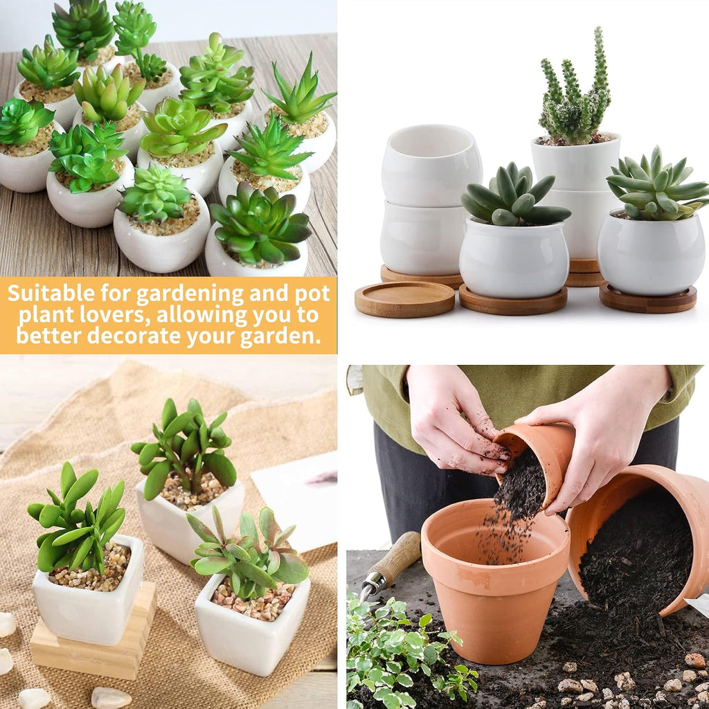 Bivethoi Plant Pot Mesh Hole Cover, 1.8" / 45mm, Black, 100pcs | Bonsai Drainage Mesh Insert, Round Mesh Screen, Prevents Soil Loss, Bottom Grid Mat