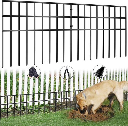42.5ft(l) x 13in(h) animal barrier fence, 30 panels, main product view