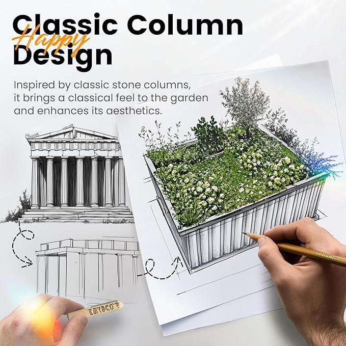 KING BIRD Raised Garden Bed 68" x 36" x 12" (2 Packs) Galvanized Steel Metal Outdoor Planter Kit Box for Vegetables, Flowers, Fruits, and Herbs Green