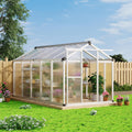 garvee 6x10 ft greenhouse - large aluminum greenhouses, main product view