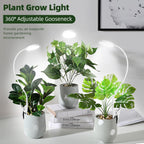 EWPJDK Plant Grow Light Full Spectrum 72 LED with Clip Grow Lamp | Plant Grow Light Lamp for Indoor Plants, Clip-On, Growing Lamp