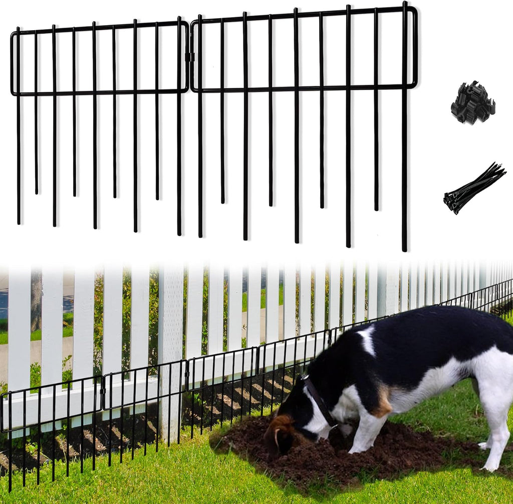 animal barrier fence, 19 pcs 12in(h) x 20.5ft(l), main product view