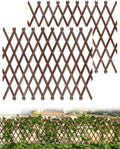 expandable wooden lattice fence panel, 3.2 x 6.1, main product view